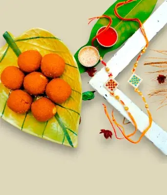 Rakhi With Sweets