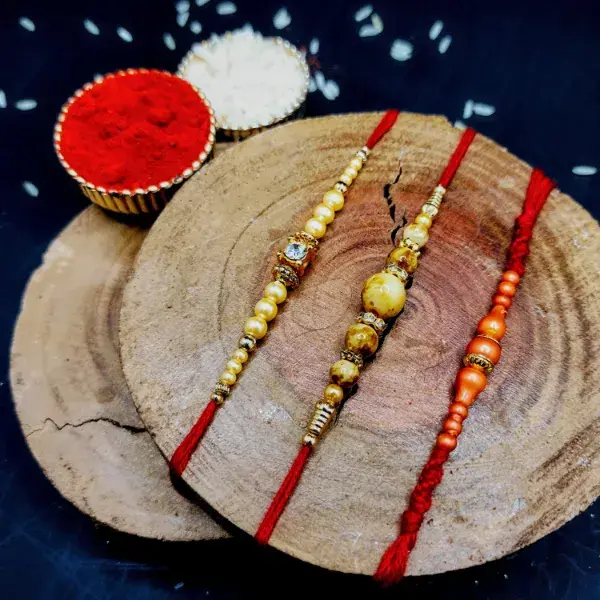 Send Set of 3 Rakhis Online | Set Of 3 Rakhis Delivery | EGiftsPortal