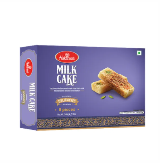 Apna Bazar Jackson Heights - Haldirams Soan Cake Is a traditional Indian  Flaky Sweet Cake With Almonds & Pistachios. Soan Papdi was re-invented as a  soft, luxurious cake infused with a flavourful